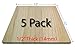 OldBleu Wood Breaking Boards - 5 Pack - 1/2