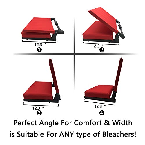 image for SPORTBEATS Stadium Seats, Bleacher Seat Chair with Durable Back Suppor