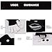 UPBASICN LED Gloves Light Up Rave Gloves, Finger Light Flashing LED Warm Gloves Lights Gloves ---3 Colors 6 Modes for Christmas Birthday Light Show Party