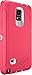 OtterBox Samsung Galaxy Note 4 Case Defender Series - Frustration-Free Packaging - Neon Rose (Whisper White/Blaze Pink)