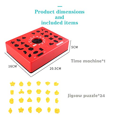 Timed Fun Board Game,Perfection Game with Timer and 24 Shape Pattern