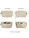 Dahlia Women's Purse Organizer - Convenient Insert for Tote - Tan