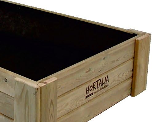 Hortalia Huerto Urbano Jardinera BOX BASIC M30 80x80x30 160 l ...