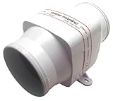 Oasis Marine 3 inch 12V Electric in-Line Bilge Boat Air Blower