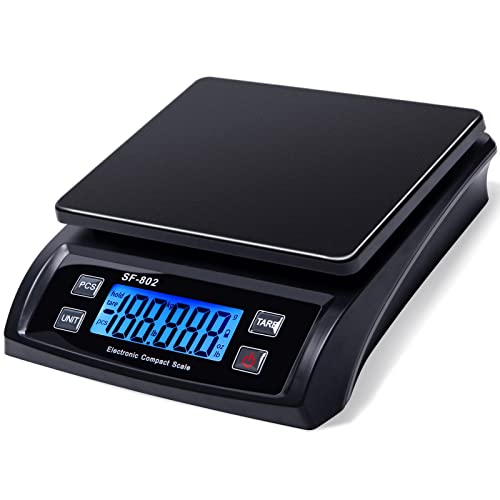 Phomemo Shipping Scale, Accurate Durable Digital Postal Scale 66lb / 0.1oz with Hold and Tare Function, LCD Display, Auto-Off, Postage Scale for Packages and Mailing, DC Adapter Included