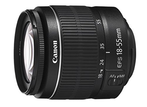 Canon EF-S 18-55mm f/3.5-5.6 III Camera Lens (New In White Box) International Model (No Warranty)