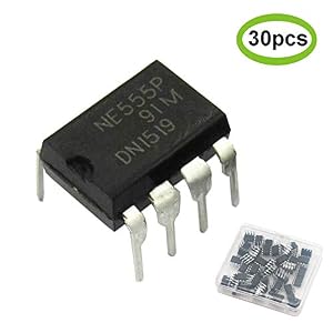 Image of 555 Timer Chip IC ne555 Pulse Generator DIP-8 Single Precision Timer (pack of 30pcs)
