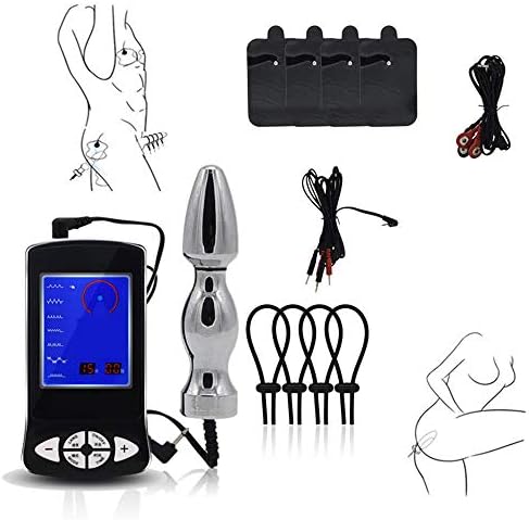 Cmylbaml Electro-Stimulation Electric Shocking Massage Electro Shock Adult Game Set