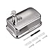 TBAO 800ml-29oZ Large Copper Push Button ，Classic Series Surface-Mounted Stainless Steel Manual Wall-Mount Soap Dispenser for Bathroom Kitchen Marketplace Hotel Restaurant (800ml)