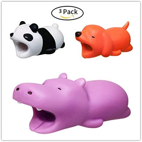 Cable Bite Animals for iPhone Cable Cord Saver Protector Phone Accessory Protects