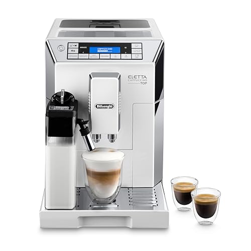 De’Longhi Espressomaschinen ECAM45.760.W, Argento, Bianco