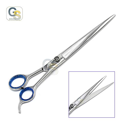 G.S 10'' STRAIGHT SHEARS Scissor-PRO Pet Dog Grooming BTS-182 Best Quality - Thumbnail 2