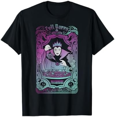 90s Disney Villains 白雪姫 魔女 Tシャツ Amazon.com: Disney Villains Maleficent 90s Rock Band Neon T-Shirt