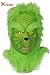 Xcoser Grinch Mask Deluxe Latex Green Full Head Grinch Stole Christmas CL Mask
