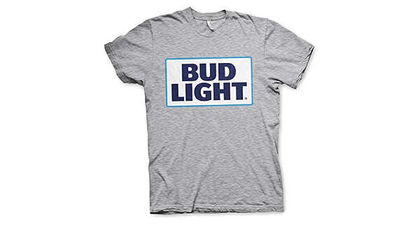 Bud Light Officially Licensed Logo Mens 