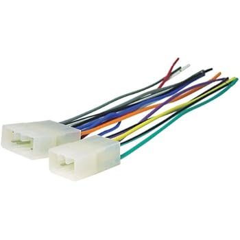 Amazon.com: Scosche TA01B Wire Harness to Connect An ... boss audio bv9364b wiring harness 