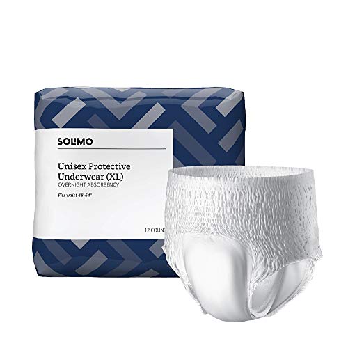 Amazon Brand Solimo Incontinence Underwear for Men and Women