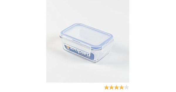 Habita Home TUPPERWARE HERMÉTICO 500ml Color CRISTAL: Amazon.es: Hogar