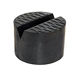 TMB Motorsports Single V-Groove Rubber Universal Floor Jack Pad Adapter