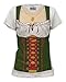 Impact Fraulein Octobeerfest Barmaid Junior’s Fitted Costume T Shirt