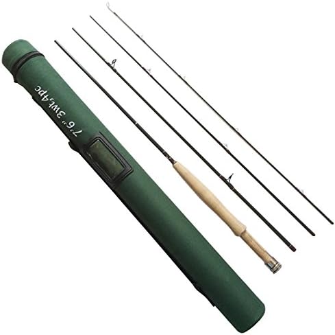 River Peak リバーピーク フライロッド 7フィート6インチ カーボンロッド 4ピース 専用ロッドケース付 3 正規品