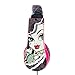 Monster High 30348 Kid Safe Over the Ear Headphone w/ Volume Limiter, Black and Pink by Sakar