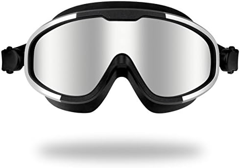 BuySevenSide Swimming Goggles, 100% No Leaking Wide View Swim Goggles with Anti Fog UV Protection Lenses, Comfortably Fit For Women Men Adult Youth Kids