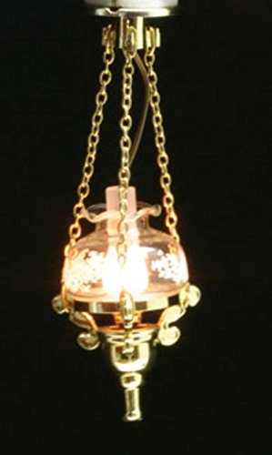 Miniature House Dollhouse Miniature Hanging Ceiling Lamp