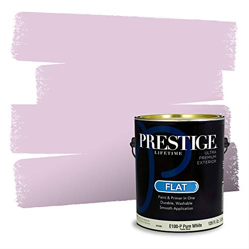 PRESTIGE Paints Exterior Paint and Primer In One, 1-Gallon, Flat, Comparable Ma…