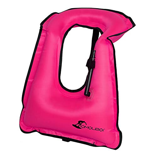 OMOUBOI Large Snorkel Vest Adult Inflatable with Crotch Strap for Women