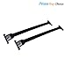 Prime Buy Choice 2pcs Black Aircraft Aluminum Roof Rack Cross Bars & Brackets & Mounting Hardwares Fit 2009-2015 Honda Pilot