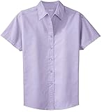 Womens Short Sleeve Wrinkle Resistant Easy Care Shirts in 32 Colors