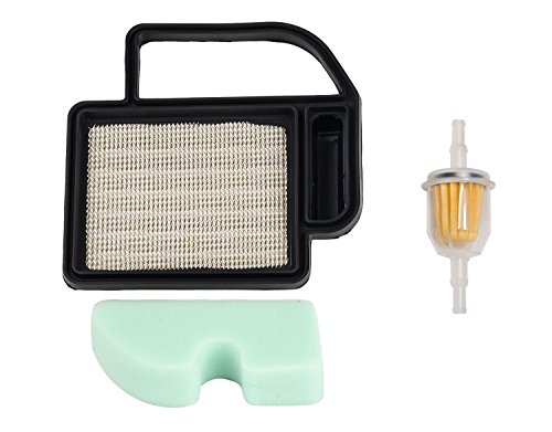 HIFROM Fuel Filter Air Filter with Pre Filter for Kohler SV470-610 15-21 Replace 25 050 22-S 2008302 2008302-S 2008306 2008306-S 2008303 2008303-S 2008304-S