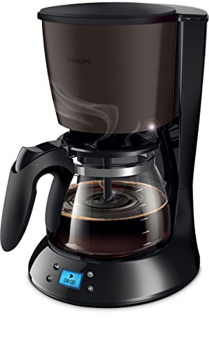 Philips HD7459/81 Daily Metall Collection Filter-Kaffeemaschine, Timer, 1000 W, titanium