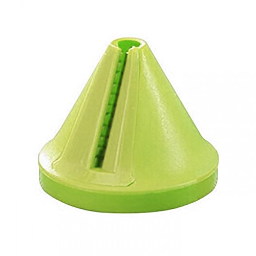 Click Here to See More Images Kitchen Gadget Funnel Vegetable Carrot Radish Cutter Shred Slicer Spiral Device (Green)