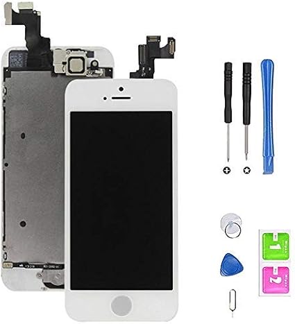 Hoonyer Ecran Iphone 5s Se Blanc Lcd Vitre Tactile Complet Sur Chassis Avec Outils De Reparation Camera Frontale Capteur De Proximite Haut Parleur Et Protecteur Tout Assemble 4 0 Amazon Fr High Tech Hoonyer Ecran Iphone 5s Se Blanc Lcd Vitre Tactile Complet Sur Chassis Avec Outils De Reparation Camera Frontale Capteur De Proximite Haut Parleur Et Protecteur Tout Assemble 4 0 Amazon Fr High Tech