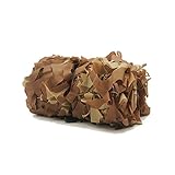 NINAT Desert Camo Netting Camouflage Net Military For Camping Hunting Shooting Sunscreen Nets 6.5x10ft,10x10ft,13x16.5ft,20x20ft