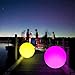 Glow Party Decorations LED Light Up Beach Ball 13 Colors Changing with Remote Controller, Great Pool Party Garden Halloween Xmas Decoration 16 Inch