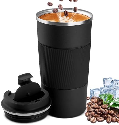 Necomi Travel Coffee Mug 510ml, Vacuum Insulated Travel Coffee Mug  Stainless Steel Coffee Tumbler for Home Office Outdoor Works Great for Ice  Drinks and Hot Beverage price in UAE | Amazon UAE |