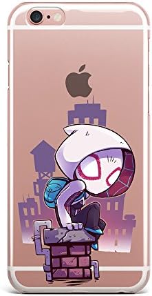 iPhone 6s Case, iPhone 6 Case, Aertemisi Clear TPU Soft Slim Flexible Silicone Cover Phone Case for Apple iPhone 6s / iPhone 6 (4.7'') - Spider-Gwen