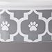 Bone Dry Lattice Collection Pet Bowl & Canister, Single Dish, Small 4.25x2