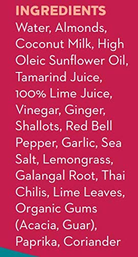 Yai's Thai Almond Sauce 12 Ounce Bottle