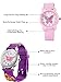 4 Pieces Watches for Teenager, Cute Cartoon Teenager Wrist Watch 3D Silicone Band Time Teacher Gifts