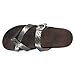 Corkys Women's Santa Ana Strappy Slip On Sandals Pewter