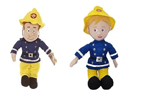 12-Zoll-Fireman Sam & Penny Plüsch Plüschtiere