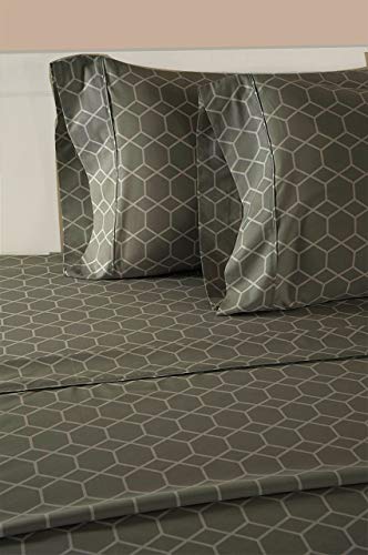 LINENWALAS-Luxury-Organic-Bed-Sheet-Set-Softest-Bedsheets-and-Pillow-Cases-Twin-Grey