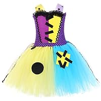 SanLai Girls Birthday Party Role Play Costume Dress Up Halloween Christmas Party Tutu Costumes for Kids Size 9-10