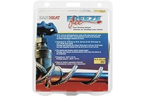 EASY HEAT Pipe Heating Cable Kit, Self-Regulating, 15-Ft.