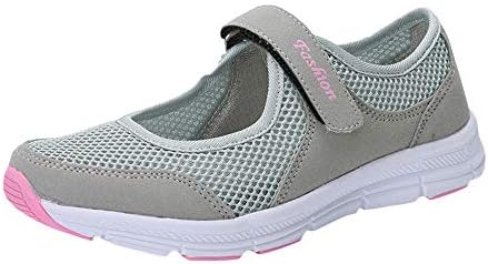 Fannyfuny Women Fashion Summer Anti Slip Mesh Lightweight Shock AbsorbingFitness Running Sports Shoes Outdoor Breathable Casual Walking Low-Top Sneakers
