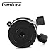 Gemtune Leveling Base DY-60i with Quick Release Clamp and Plate,Offset Bubble Level Replaces Sunwayfoto DYH-66i RRS,Benro,Kirk,Markins,Arca comaptible